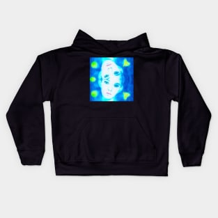 Moth Girl Kids Hoodie